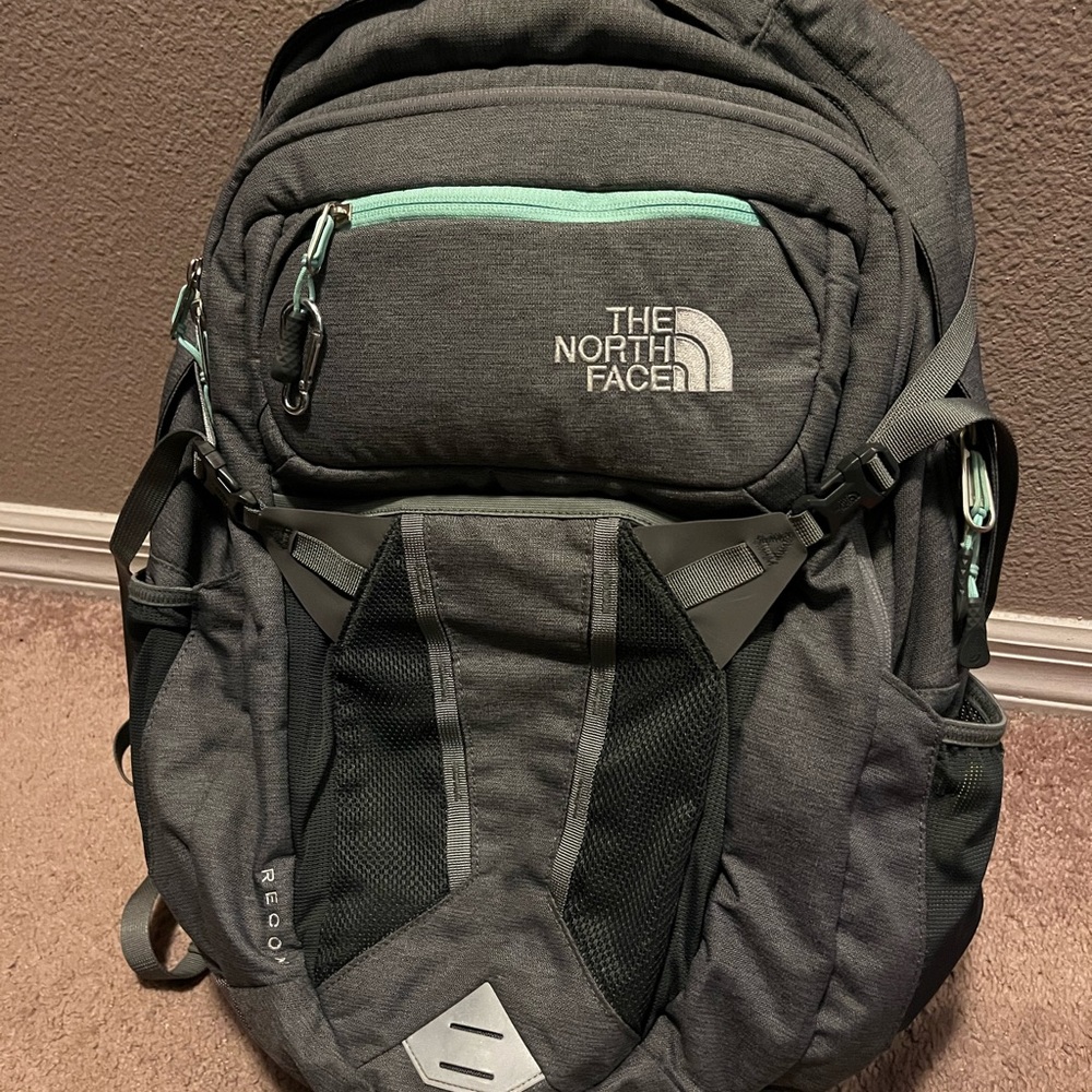 Grey backpack
